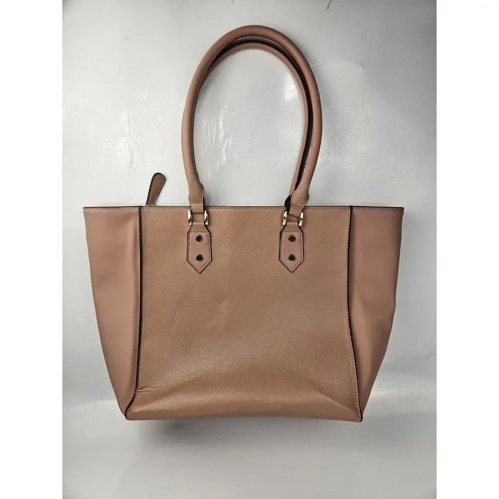 Target Mossimo‎ Purse Tote Pink/Tan